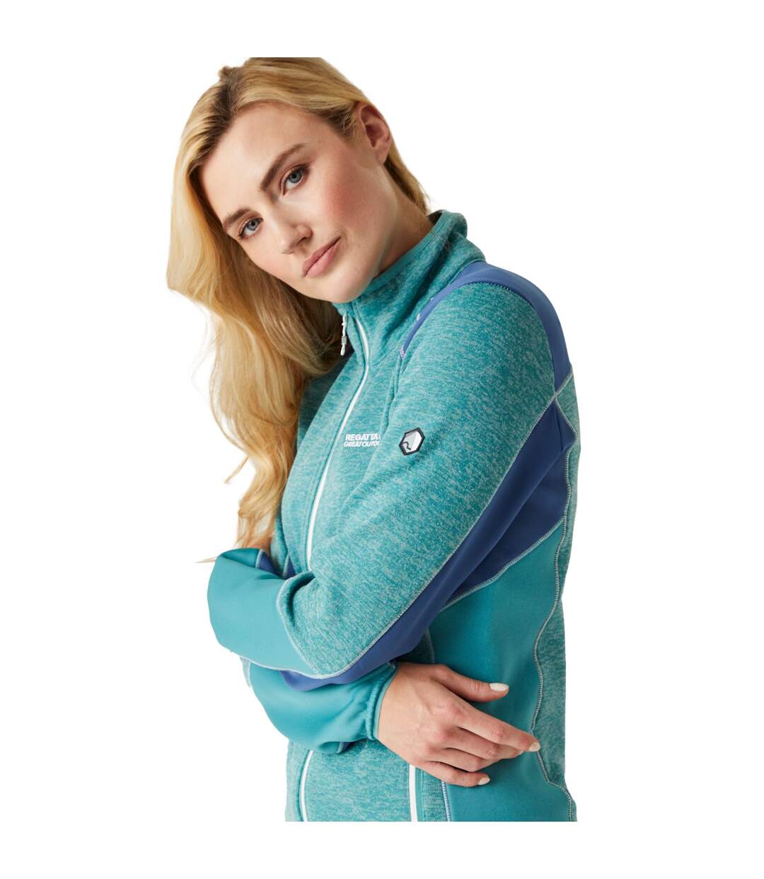 Veste polaire lindalla femme jade bleu / denim Regatta