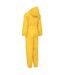 Combinaison de pluie button bébé jaune Trespass-2