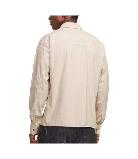 Surchemise beige homme jack & jones cotarmac - l