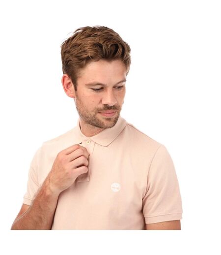 Polo manches courtes miller river homme rose Timberland
