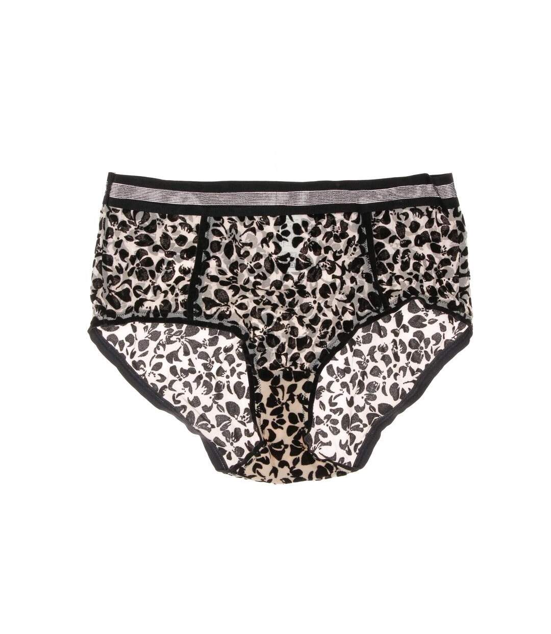Culotte noire/beige femme dim d0cdxc-1