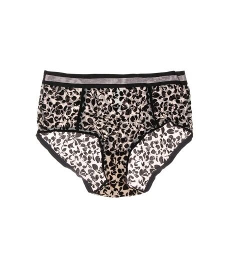 Culotte noire/beige femme dim d0cdxc