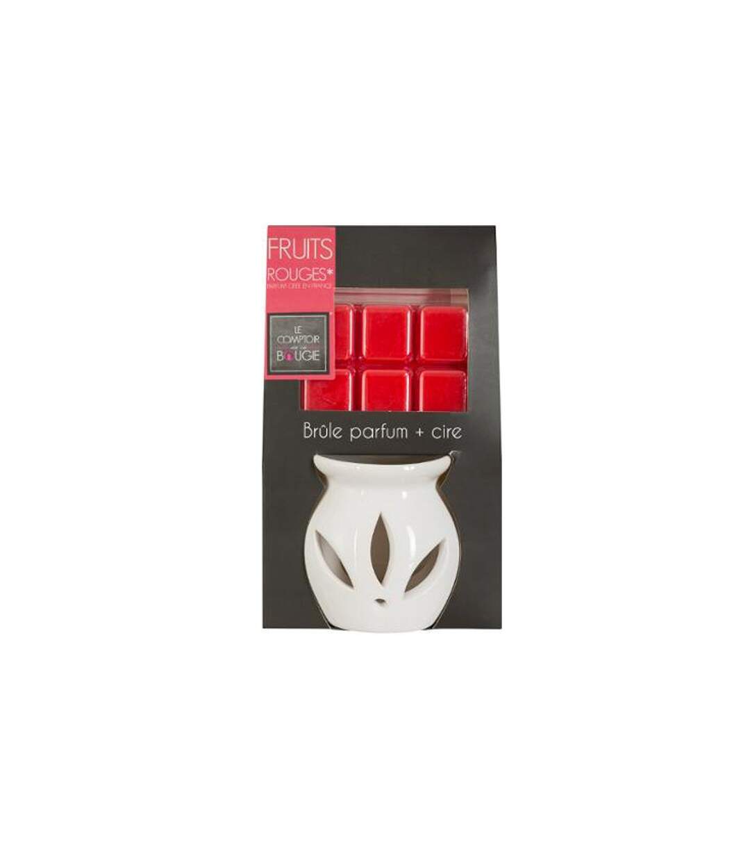 Brûle-Parfum & Cire 30g Fruits Rouges-4