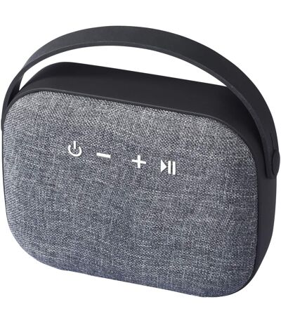 Avenue - Haut-parleur Bluetooth en tissu (Noir) (15.1 x 5.33 x 12 cm) - UTPF885