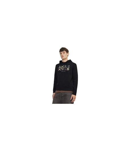 Mens James Hoodie Black Jack And Jones