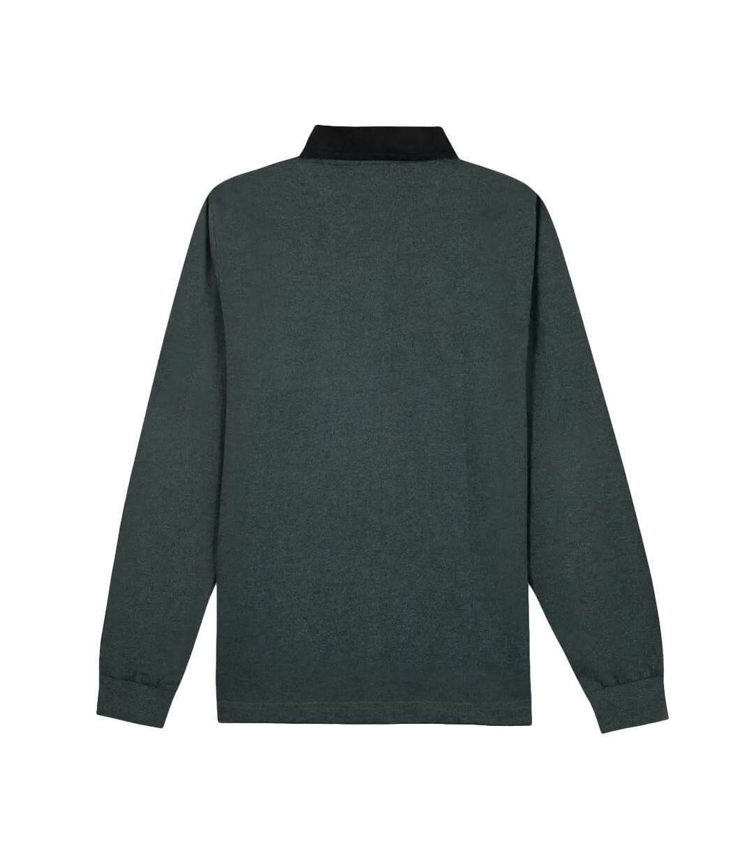 Polo manches longues vert homme tbs pekanpol-2