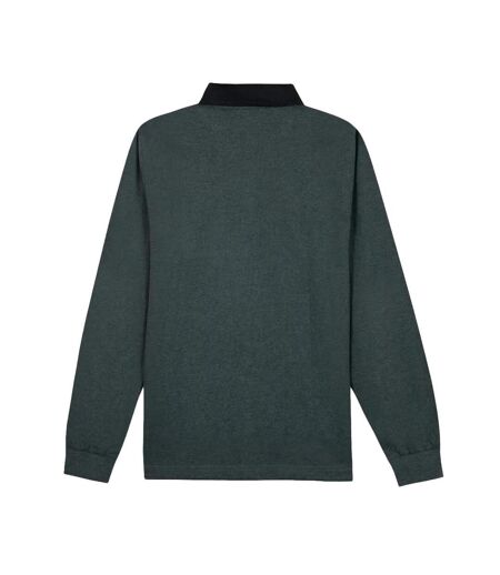 Polo manches longues vert homme tbs pekanpol