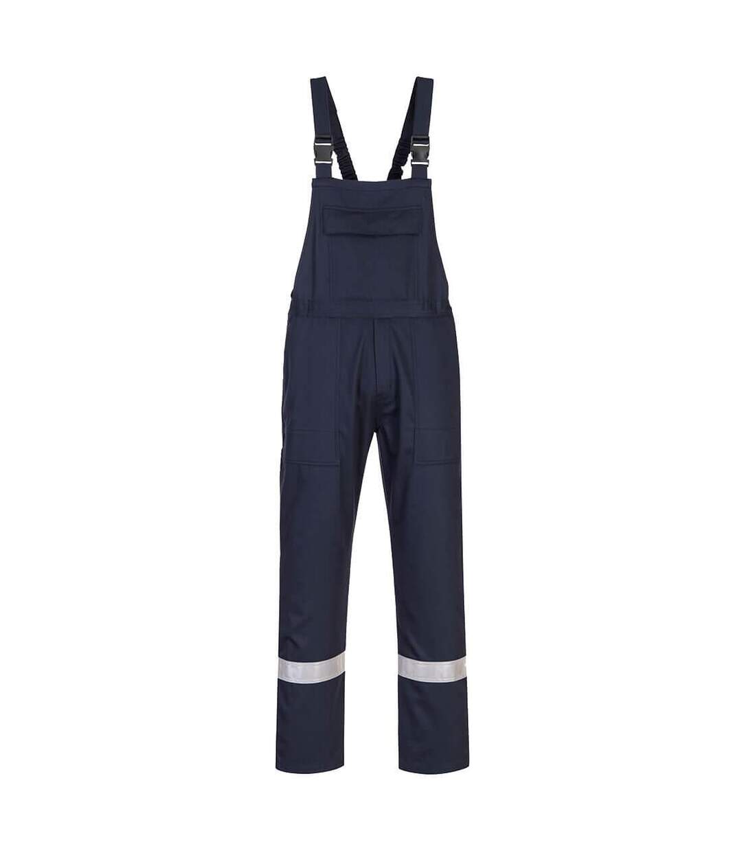 Mens iona bizweld bib and brace overall navy Portwest-1