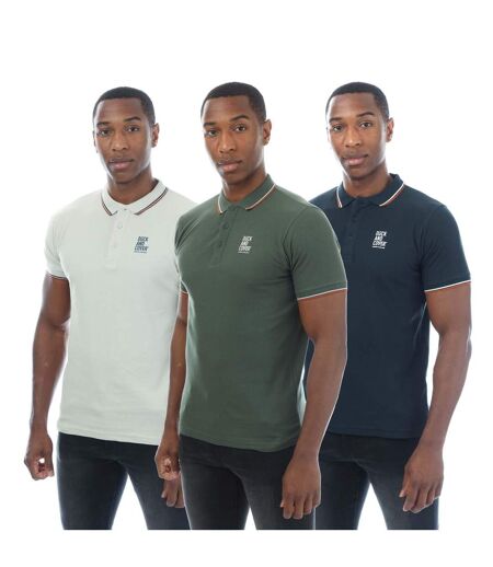 Polo Melports Homme Vert Vert Clair Bleu Duck And Cover