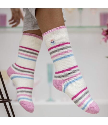 Ladies Warm Fleece Lined Fluffy Thermal Socks for Mum & Grandma