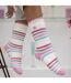 Ladies Warm Fleece Lined Fluffy Thermal Socks for Mum & Grandma-4