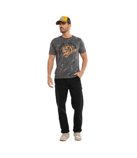 T-shirt homme regular fit col rond en jersey Beast Vondutch