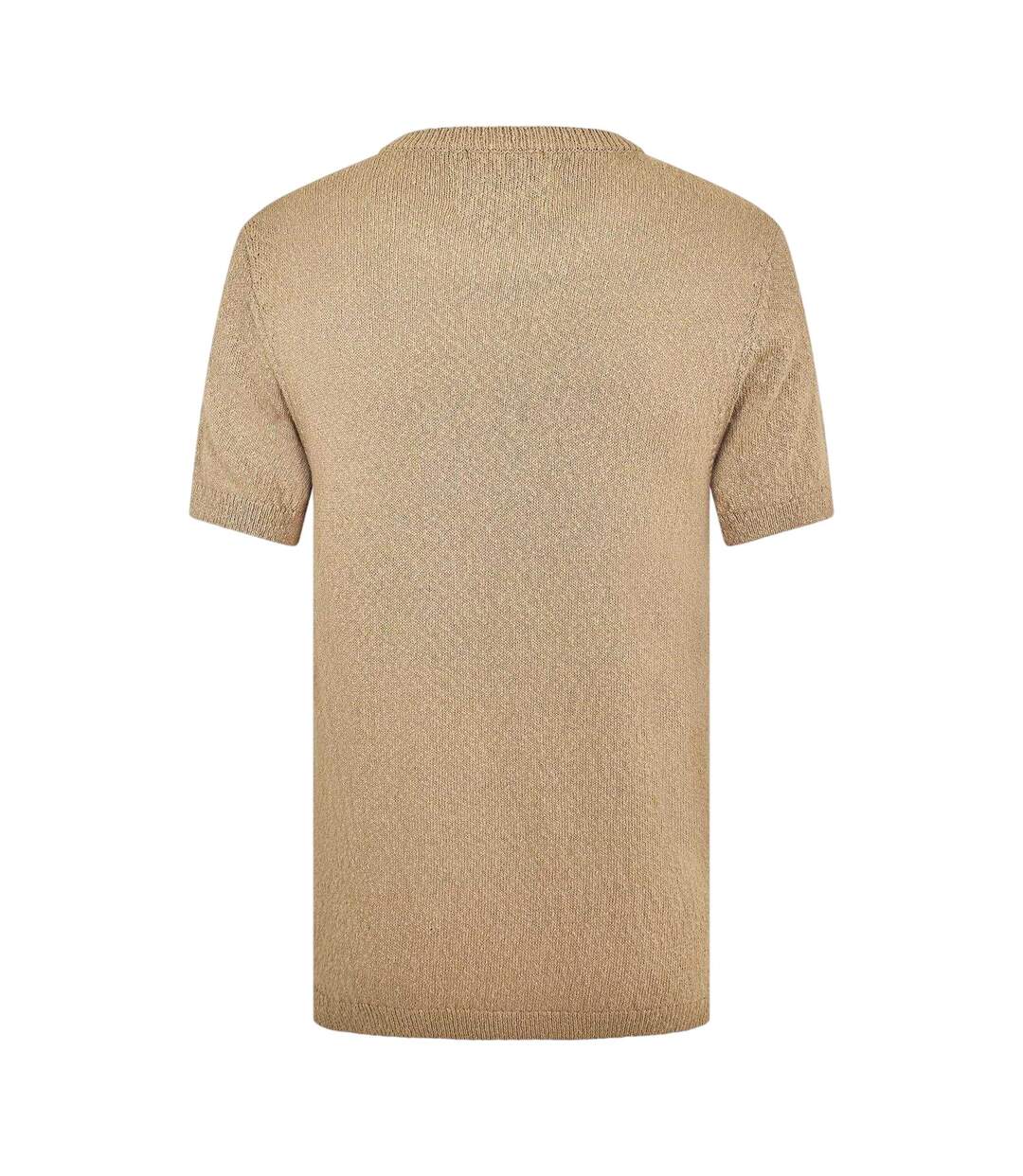 Mens Knitted T-shirt Khaki Jack Wills-3