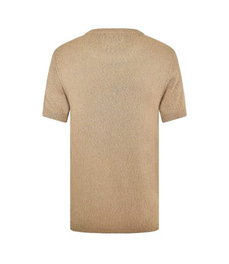 Mens Knitted T-shirt Khaki Jack Wills