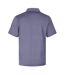 Mens playoff 3.0 micro-stripe polo shirt midnight navy/downpour grey/black Under Armour-2