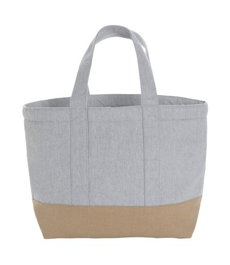 Impact recycled canvas cooler bag one size grey XD Collection