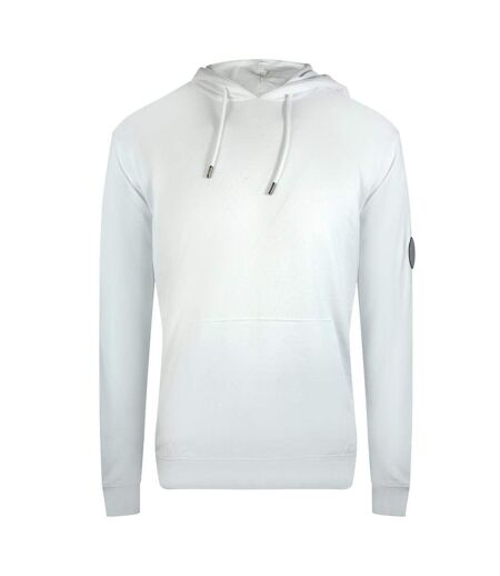 Sweat À Capuche Motif Uni Homme Blanc Cavalli Class
