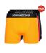 Pack of 3  Mens fiery boxer shorts  yellow/red/black Duck and Cover