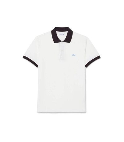 Mens Short-sleeved Polo Shirt Light Beige Lacoste