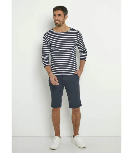 T-shirt marinière rayée manches longues