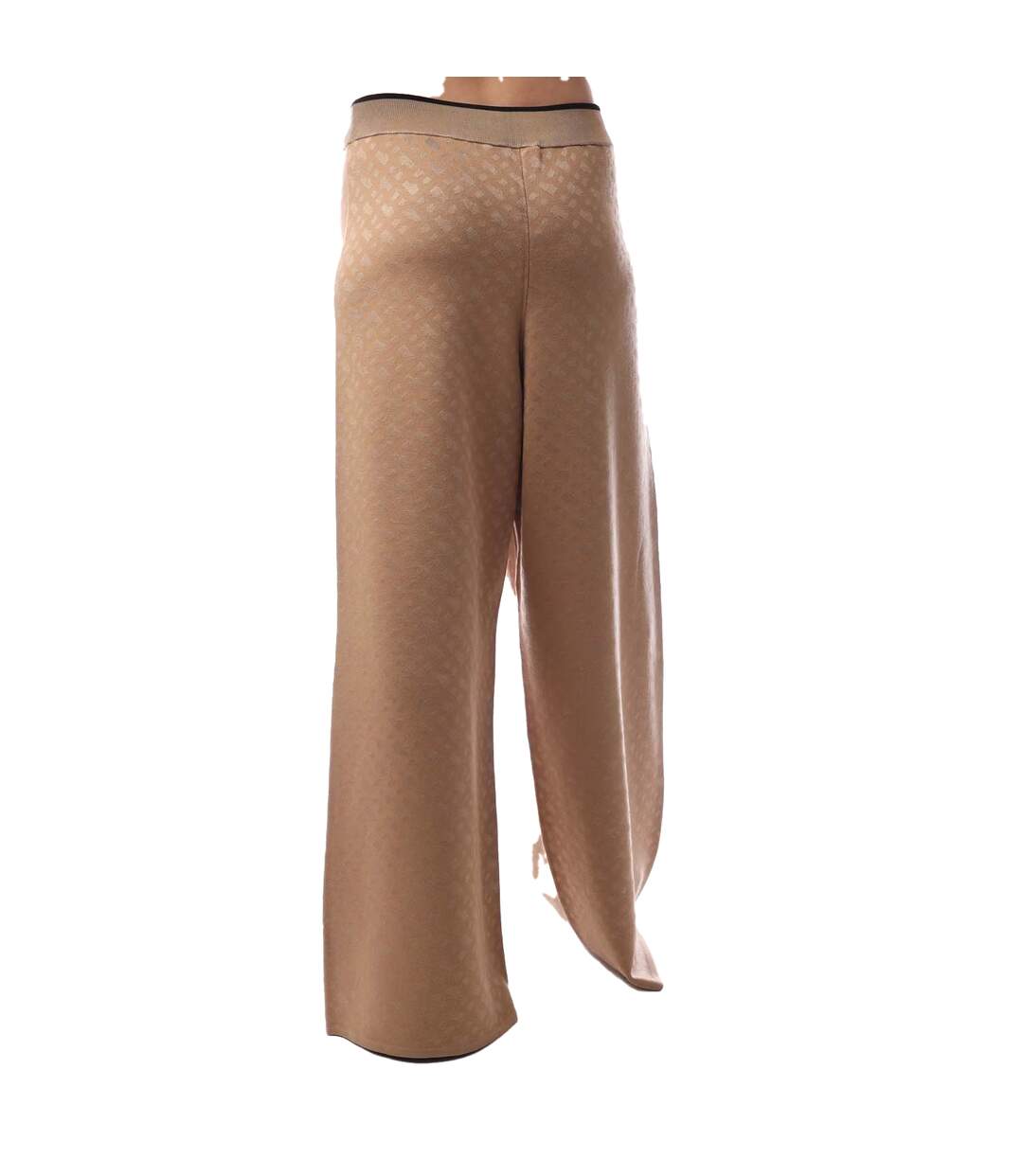 Pantalon Palazzo Motif/style Géométrique Filara Femme Beige Boss-2