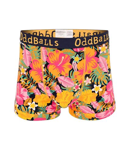 Mens hibiscus boxer shorts multicoloured OddBalls