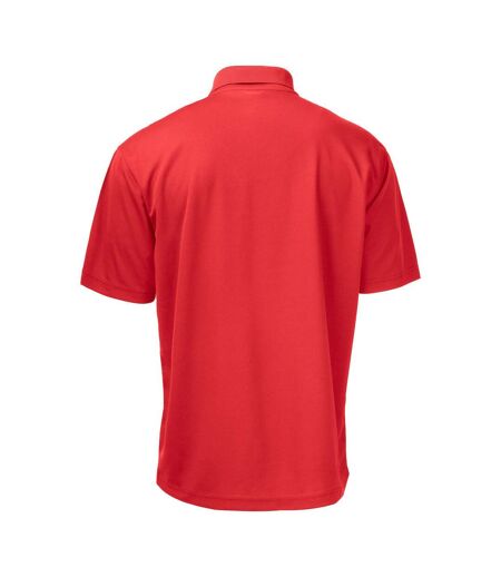 Mens Pique Polo Shirt Red Projob