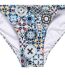 Bas De Maillot De Bain Motif/style Carreau Chara Femme Bleu Marine Panos Emporio-2