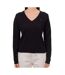 Pull noir femme tommy hilfiger soft ww0ww43505 - l-1