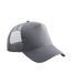 Casquette trucker adulte gris foncé Beechfield