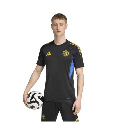 Maillot De Foot Motif/style Manchester United Fc 2025/2026 Adulte Noir Adidas