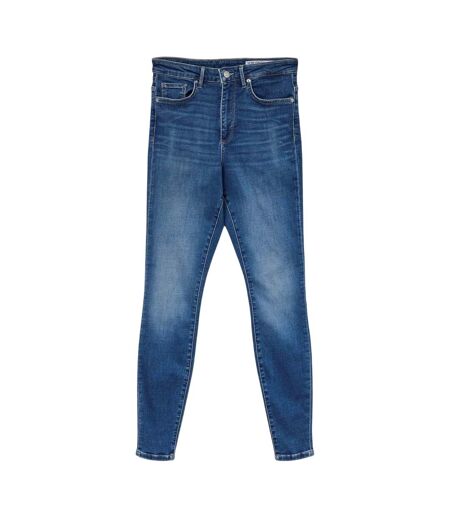Womens/ladies 5 Pockets Skinny Jeans Blue Denim Vero Moda