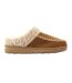 Chaussons Albany Femme Brun Clair Lunar-4