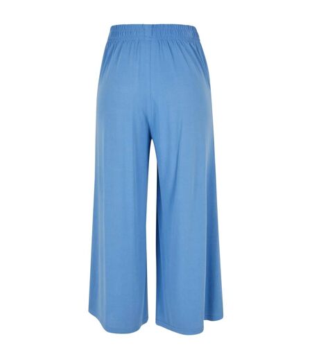 Womens/ladies Modal Culottes Horizon Blue Urban Classics