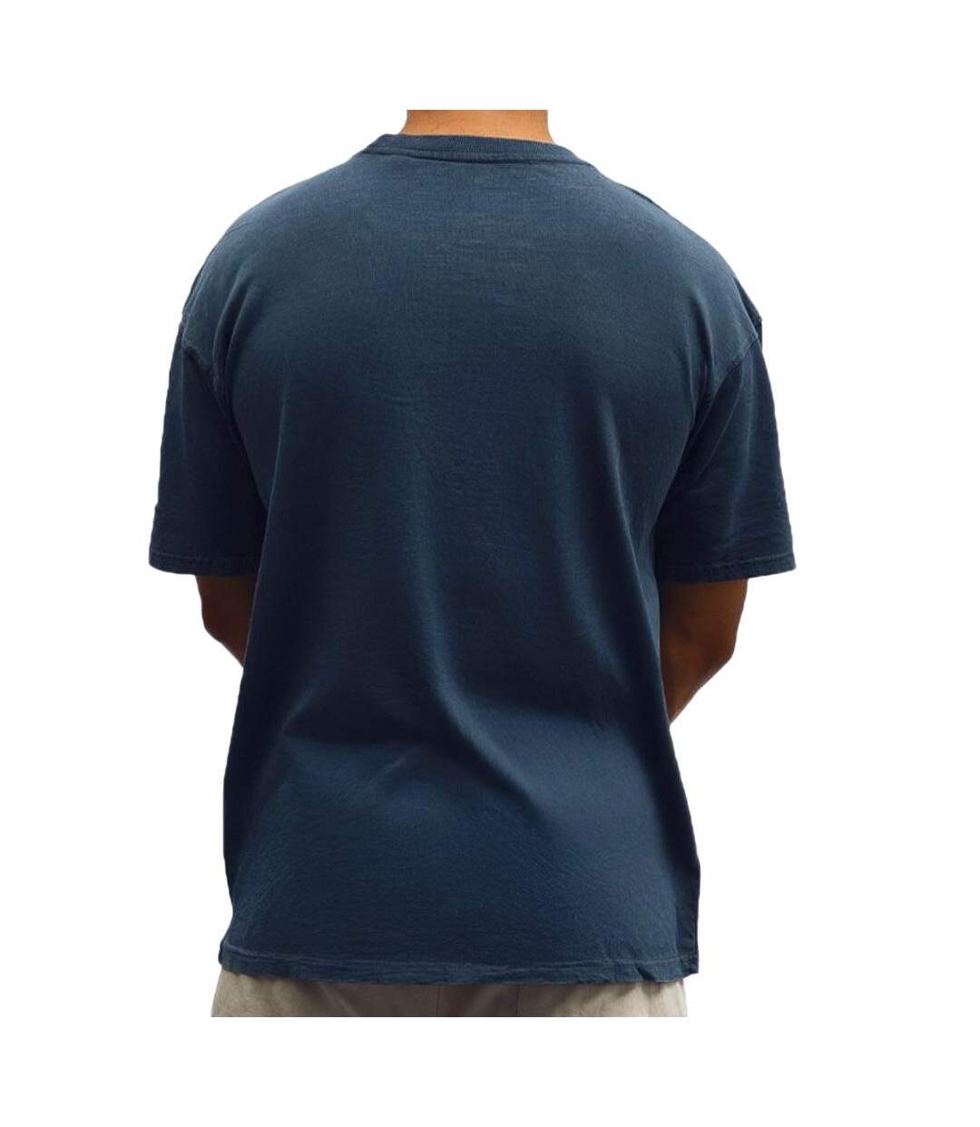 T-Shirt marine homme paname brothers uniclo-2