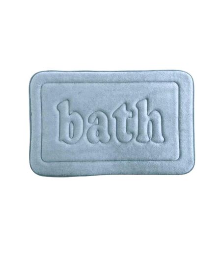 Tapis bleu utility mémoire de forme 40x60
