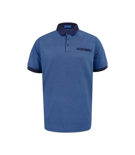Polo Motif/style Imprimé Intégral Murray D555 Homme Bleu Duke