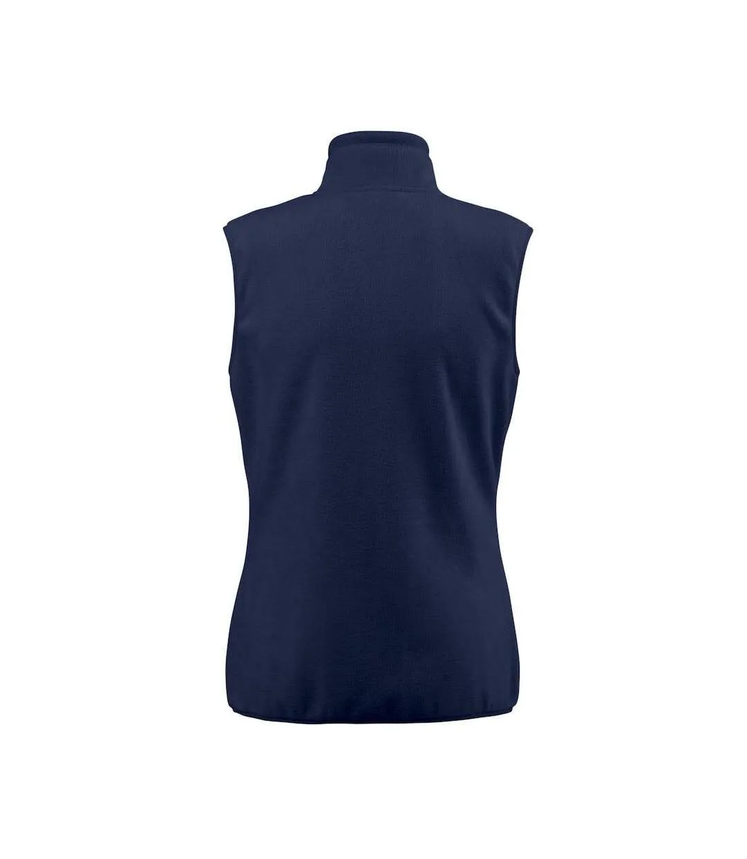 Womens/ladies Sideflip Body Warmer Navy Printer RED-2