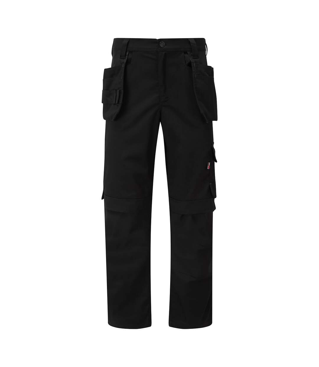 Unisex adult proflex work trousers black TuffStuff-1