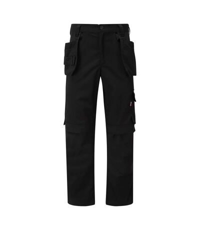 Unisex adult proflex work trousers black TuffStuff