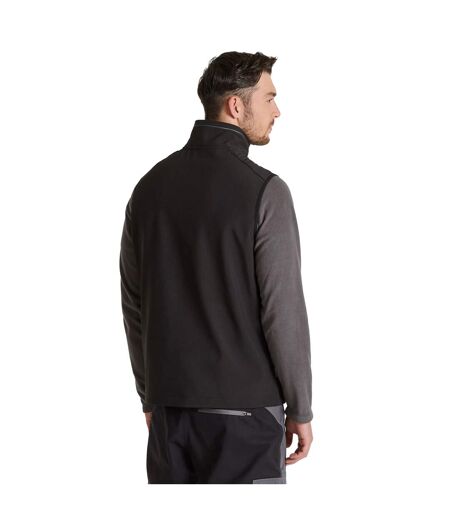 Mens Expert Basecamp Softshell Gilet Black Craghoppers