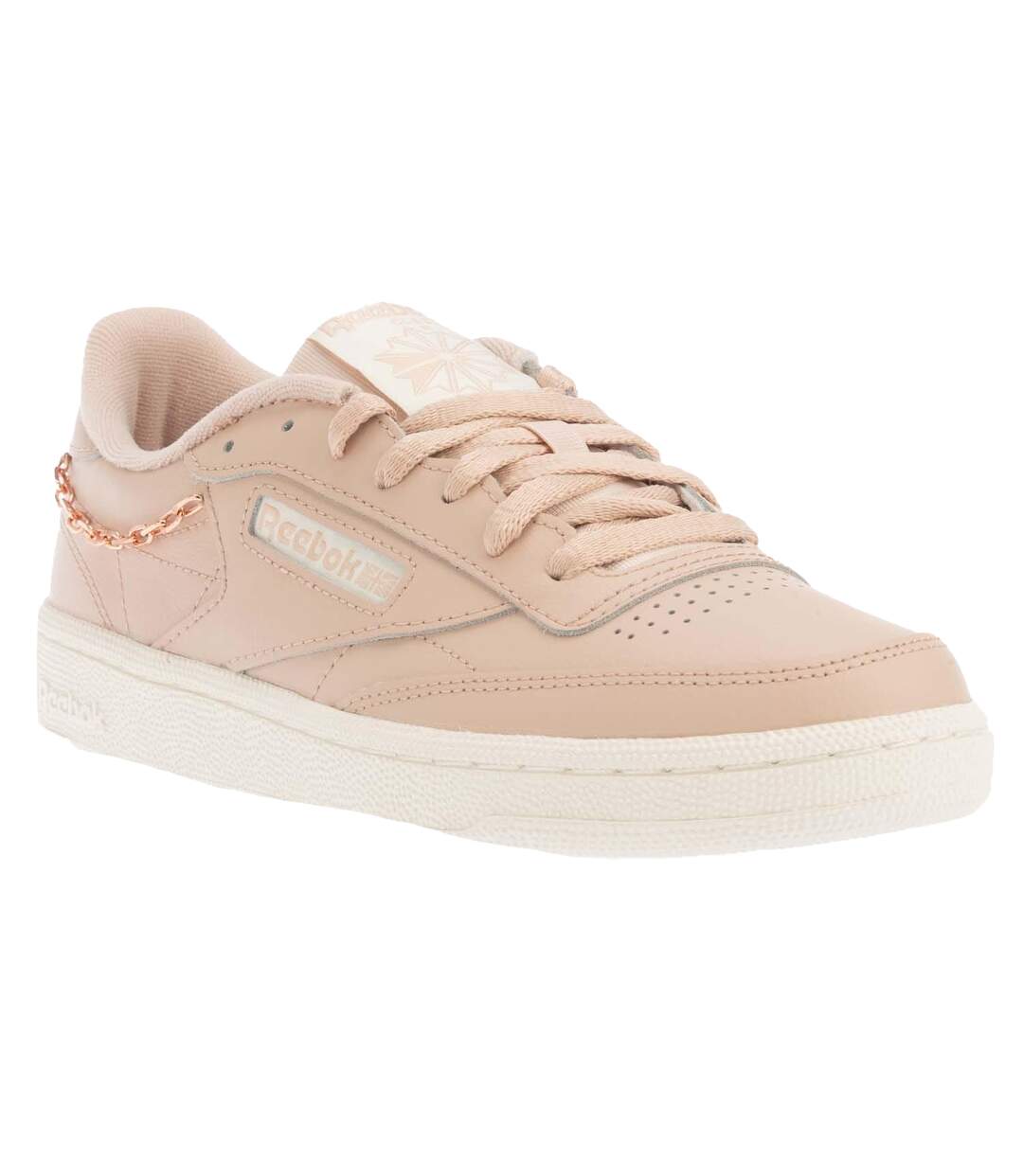 Womens/ladies Classics Club C 85 Leather Trainers Pink Reebok-1