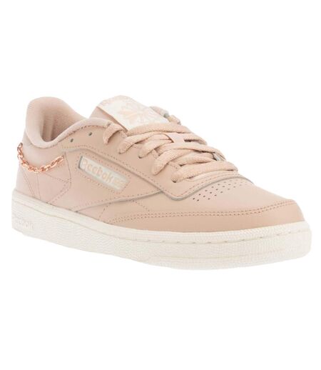 Womens/ladies Classics Club C 85 Leather Trainers Pink Reebok
