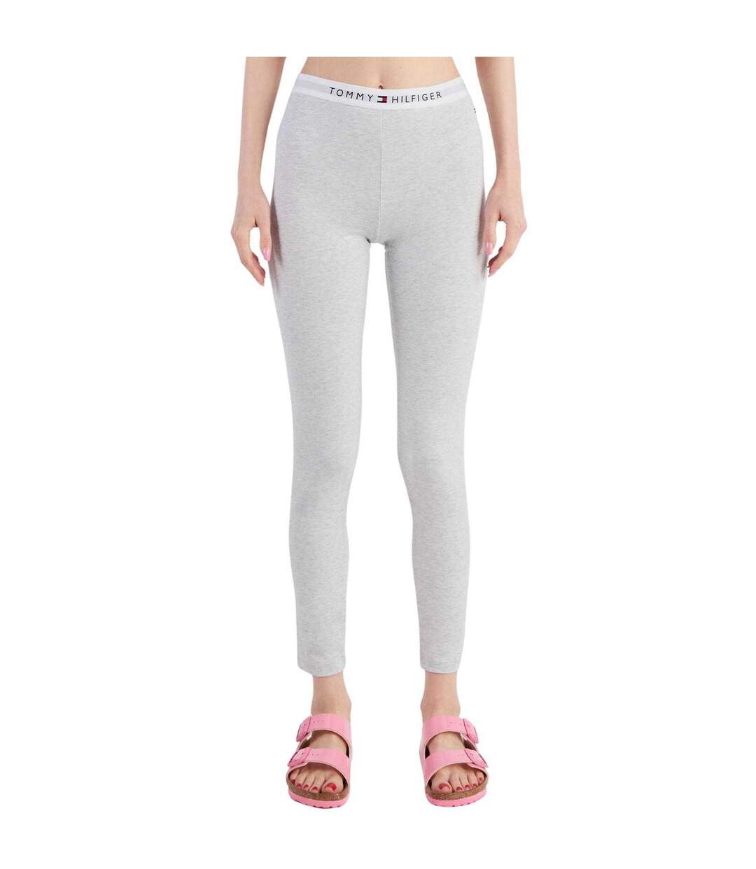 Legging Femme Gris Tommy Hilfiger-1