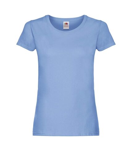 Fruit of the Loom Womens/Ladies T-Shirt (Sky Blue) - UTBC5439