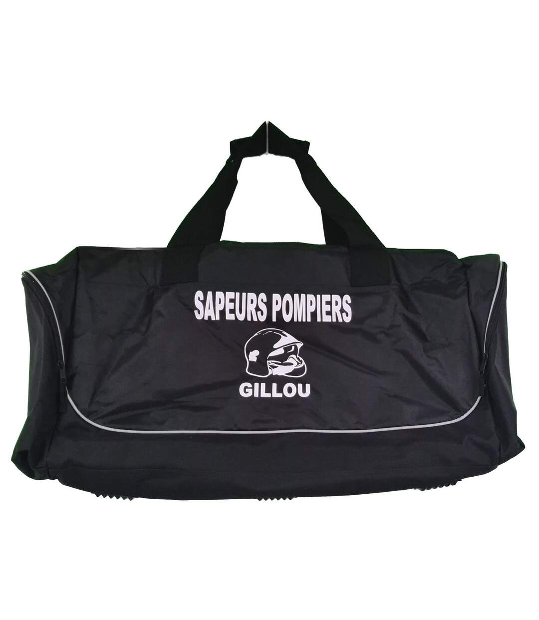 Sac de sport jumbo 104 L - marquage SAPEURS POMPIERS casque F1 personnalisé-1