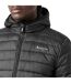 Mens Logo Puffer Jacket Black Aquascutum-4
