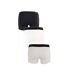 Lot x3 boxers noir/blanc/gris  homme kaporal quadmh-2