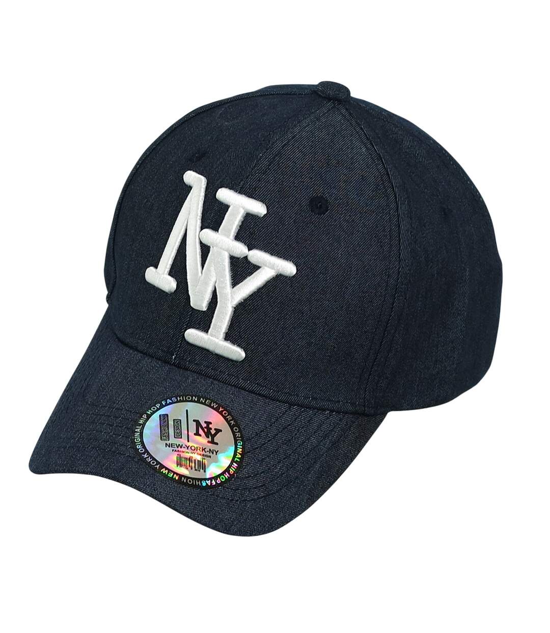 Casquette NY jeans HAUNUI Fashion Baseball Casquette réglable-1