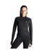 Womens/ladies Vittoria Seamless Jacket Black Miss Kick-2